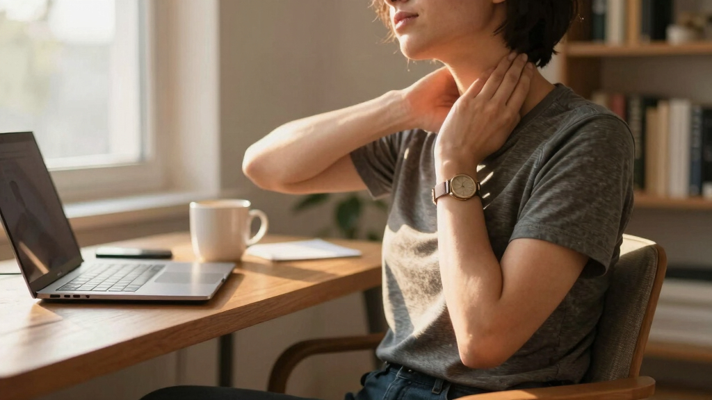 6 Best Yoga Stretches to Do Discretely During a Zoom Meeting