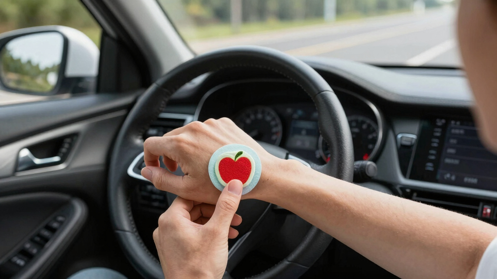 Apple's weird anti-nausea dots cured my car sickness