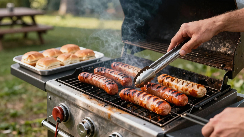 Win the family cookout with perfectly cooked hot dogs
