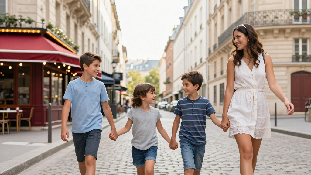 Family Outings Brighten Paris On September 9, 2026