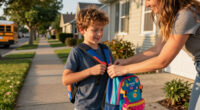 Jordan Walsh Helps Kids Gear Up For School As He Gears Up For Year 4