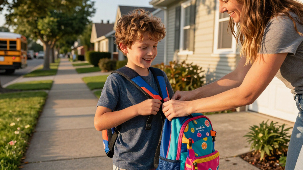 Jordan Walsh Helps Kids Gear Up For School As He Gears Up For Year 4