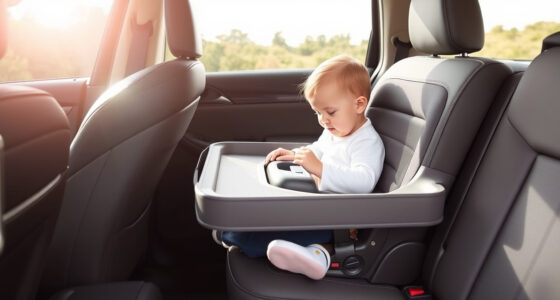 Munchkin Carseat Tray Review: September Road Trip Sanity-Saver